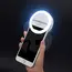 Lampă circulară LED pentru fotografii și video, 36 LED-uri și fixare pe smartphone