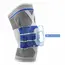 Orteză elastică genunchi cu stabilizatori metalici pentru susținere