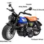 Motocicleta Classical,din metal, cu sunete si lumini, mecanism pull-back, 3 tipuri 6511110047969 CON-72