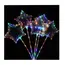 Set 50 Baloane Party LED multicolor, forma Steluta 6511110043183 CON-39