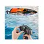 Barca cu telecomanda iUni HJ812, RC Racing Speed Boat Drift, Viteza 25 km/h, 2.4GHz, Portocaliu CON-360