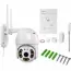 Cameră supraveghere WiFi cu 2 antene și protecție IP66
