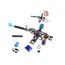 Blaster electric MP5 cu design multicolor și rezervor bile gel