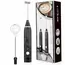 Mixer electric pentru lapte și ouă cu acumulator USB, 2 capete, 3 trepte de viteză, negru