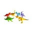 Set 6 dinozauri colorati Happy Animal World