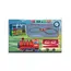 Set tren electric jucărie cu circuit șine 300 cm și 37 piese