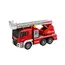 Camion de Pompieri Interactiv, Scara 1:16, Braț Extensibil, Pompă de Apă Reală, Efecte Luminoase și Sonore, Lungime 28 cm, Roșu
