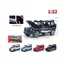 Mașină metalică G Brabus 4x4 scara 1:32 prezentare ambalaj