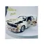 Mașinuță BMW M3 E30 metalică cu capotă deschisă și detalii motor