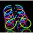 Ochelari Fosforescenți (Glow in the Dark) Stil Aviator, Set DIY pentru Party, Luminează Intens 6-10 Ore, Lățime 14 cm, Multicolor