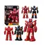 Robot interactiv "Space Warrior" cu lumini LED, sunete realiste de lupta si functii de mers