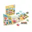 Puzzle Magnetic Educativ sub Formă de Carte, Joc Creativ de Construcție, Mix Modele (Animale, Vehicule, Personaje), Dimensiuni 26 x 19 cm