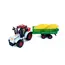 Tractor de jucărie cu remorcă pentru transport porumb