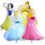 Balon din Folie de Aluminiu Tip Figurină, Model Prințese Disney, 85 x 60 cm