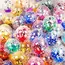 Confetti mari multicolore pentru baloane transparente