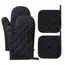 Set de Bucătărie Termorezistent, Mănușă pentru Cuptor (27 x 18 cm) și Lavetă Asortată