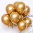 Baloane aurii metalizate pentru decor festiv
