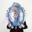 Balon din Folie Metalizată, Model Oglindă Frozen (Elsa și Anna), Double Side, 75 x 75 cm
