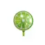 Balon din Folie de Aluminiu Rotund, Design Feliuță de Lămâie Verde (Lime), 45 x 45 cm