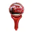 Balon din Folie Metalizată, Model Baghetă Lightning McQueen (Cars), Roșu, 50 x 28 cm