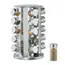 Set 20 recipiente pentru condimente cu suport rotativ din inox