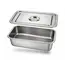 Tavă Gastronorm GN, capac inclus, inox, 39.5 x 29.5 x 10 cm, Uz Profesional HoReCa