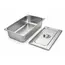 Tavă Gastronorm GN, capac inclus, inox, 53.5 x 33.5 x 9.5 cm, Uz Profesional HoReCa
