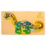 Puzzle Clasic din Lemn pentru Copii, Model Dino 2 cu Cifre de la 1 la 10, Joc Educativ și Logico-Matematic
