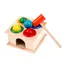 Joc Educativ din Lemn tip Montessori, Banc de Percuție cu Bile și Ciocănaș, Model Interactiv pentru Motricitate