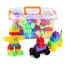 Set de Construcție pentru Copii tip Lego, Caramizi din Plastic cu Ghid Ilustrat pentru Modele Multiple