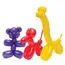 Set 10 Baloane din Latex pentru Modelaj, Multicolor, Formă Lungă