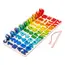 Tablă Montessori din Lemn, Joc Educativ cu Cifre, Forme Geometrice și Pescuit Magnetic