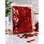 Confeti Glitter Roșu Metalizat din PET, Formă Dreptunghiulară, Dimensiune 5x2 cm