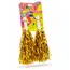 Pompone Majorete „Cheering Squad”, Set de 2 Bucăți, Accesorii Petrecere, Auriu Metalizat