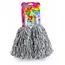 Set 2 Pompoane Majorete, Argintiu Metalizat, cu Mâner de Plastic, Accesorii Petrecere și Sport