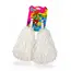 Set 2 Pompoane Majorete, Alb Metalizat, cu Mâner de Plastic Alb, Accesorii Petrecere și Sport