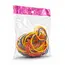 Set 60 Elastice de Birou Multicolore din Cauciuc Natural, 9 cm