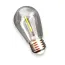 Set 20 Becuri LED S14 Transparente E27 1W Lumină Caldă 2700K