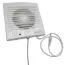 Ventilator de aerisire cu plasă DOSPEL STYL 120 mm WP cu fir și întrerupător șnur