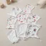 Set 10 Căciulițe Copii Bumbac Imprimat 10 Bucăți pe Serie