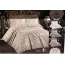 Set pike premium cu cuvertură și dantelă ELA Cappuccino, 3 piese