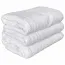Set 5 Prosoape de Baie 70x140 cm, 100% Bumbac, Alb, 500 g/mp