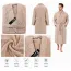 Set Complet Baie: 1 Halat Velur Mărime L/XL și 2 Prosoape, Bej