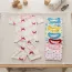 Set 4 Mărimi Pijama Copii cu Pantalon Scurt și Mânecă Surtă din Bumbac Imprimat Mărimi 26-32