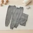 Set 4 Mărimi Pantaloni Trening Copii din Bumbac Color Mărimi 26-32