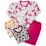 Set 5 Pijamale Damă cu Mânecă Lungă și Pantaloni Lungi, Bumbac 100%, Mărimi 46-54