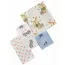 Set 5 Bucăți Scutec din Finet cu Imprimeuri Bumbac 100% 80x80 cm