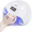 Lampă UV LED SUN5 48 W cu senzor și afișaj digital, manichiură