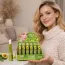 Strugurel de buze hidratant cu avocado Gold Grem 3387 - Set 24 bucăți