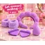 En-gros Set Accesorii Makeup cu Bentiță Pufoasă, Manșete și Bureței - 6 Piese - vânzare en-gros pentru revânzare